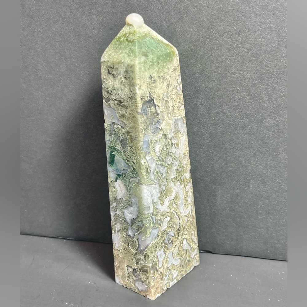 Moss Agate Druzy 264g